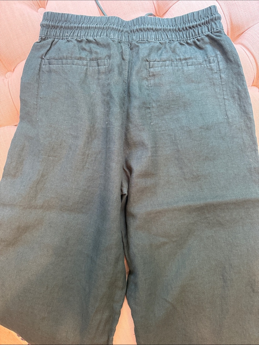 Athleta High Rise Linen Pants - small - Picture 9 of 10
